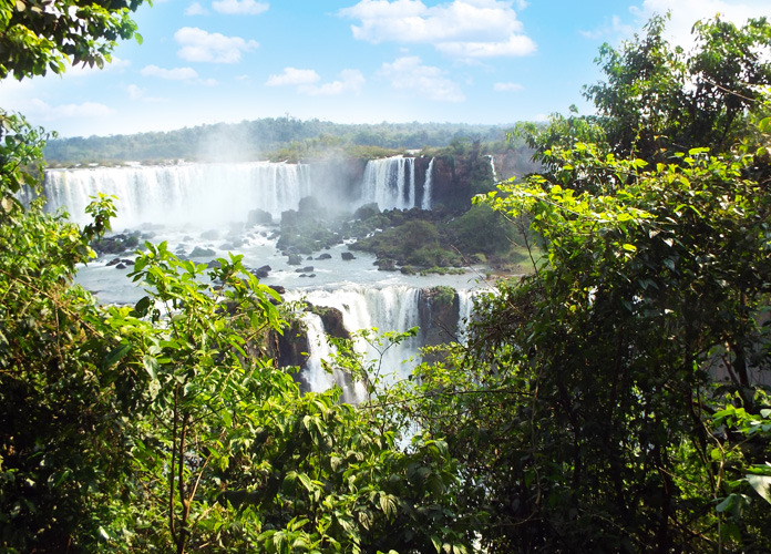 As Cataratas do Iguaçu