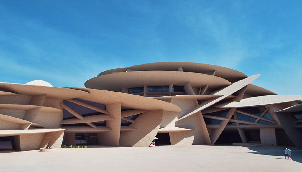 Museu Nacional do Qatar Conexão em Doha