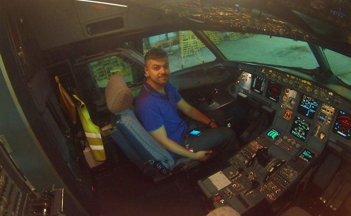 hacker assumir os controles de um avião airbus