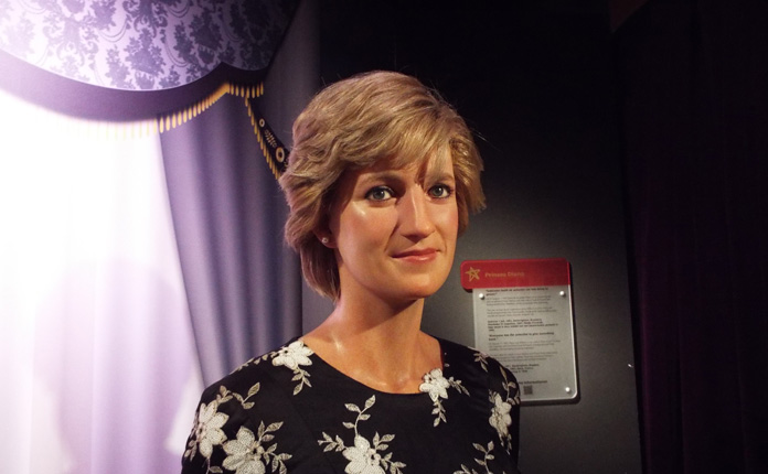 Museu Madame Tussauds Princesa Diana