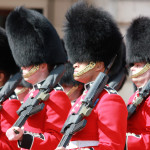 troca da guarda do Palácio de Buckingham