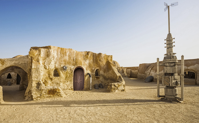 "Planeta Tatooine", em Tozeur