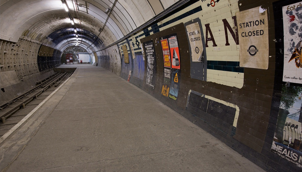 subterrâneo de Londres túneis abandonados de Londres