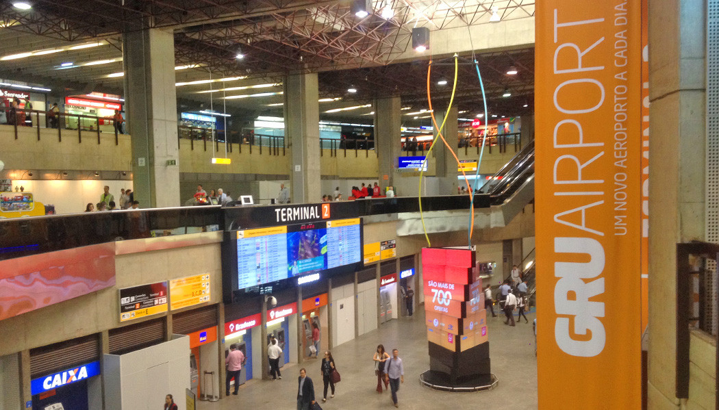 mudanças no Aeroporto de Guarulhos
