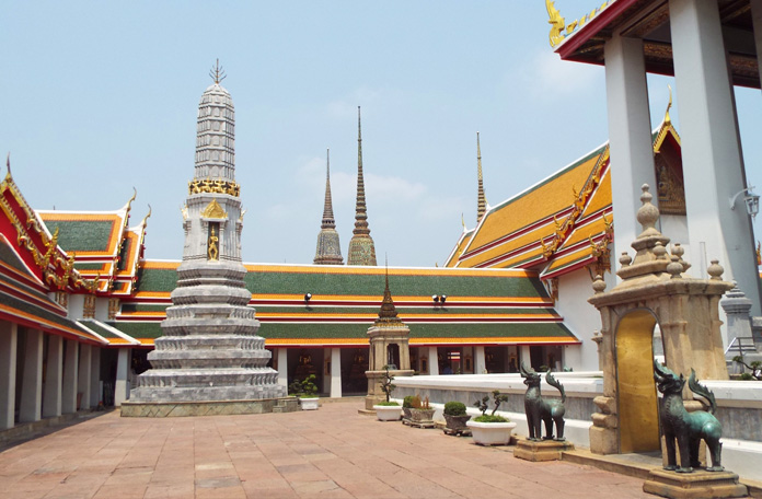 Paz em Wat Pho