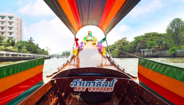 passeio de barco em Bangkok