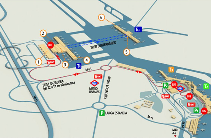 Mapa do Aeroporto