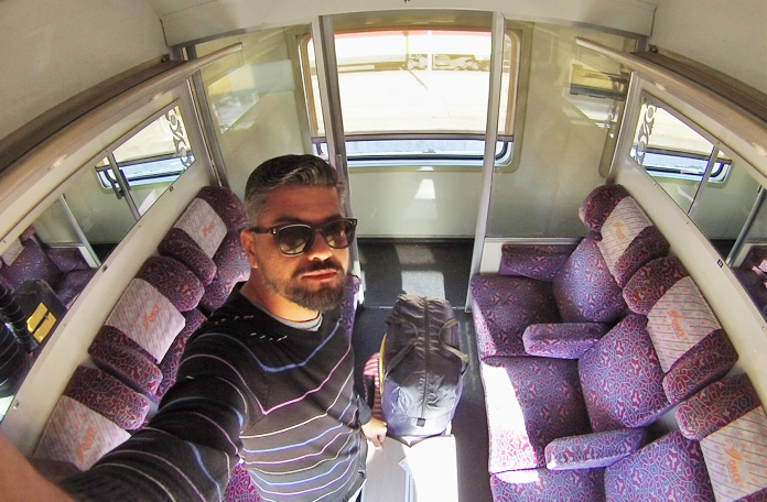 A primeira classe dos trens do Marrocos
