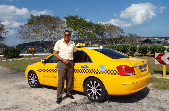 Taxista que me levou de Varadero a Cuba, uma figura o cara