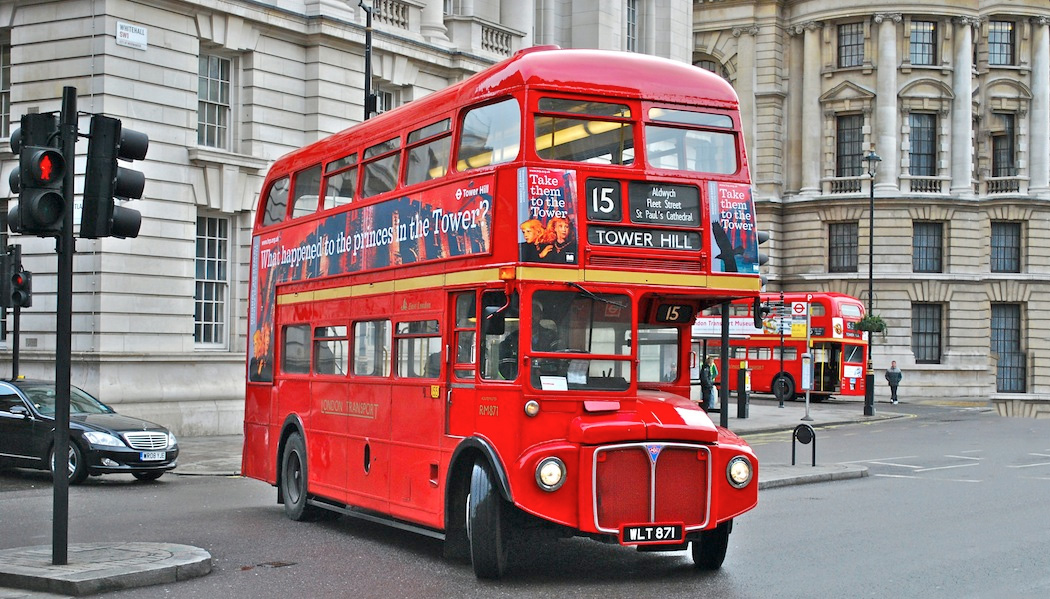 ônibus de dois andares O que fazer em Londres