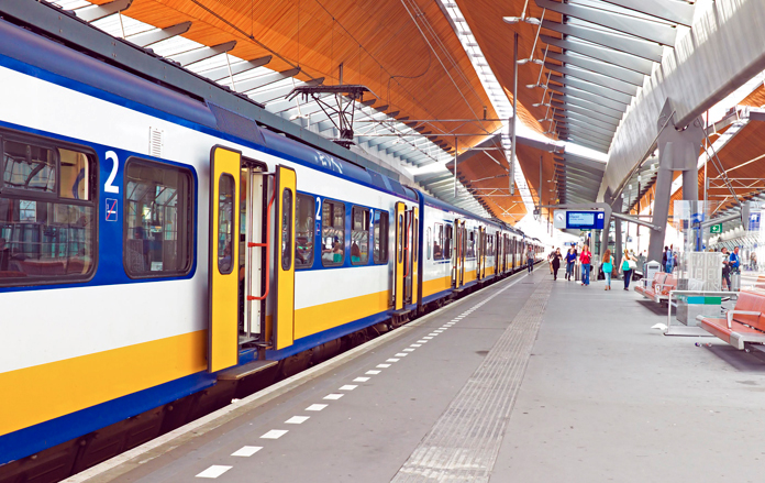 Viajar de trem na Holanda é muito prático e rápido