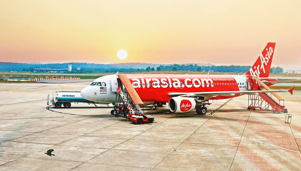 Como é voar com a Air Asia de Bali para a Tailândia