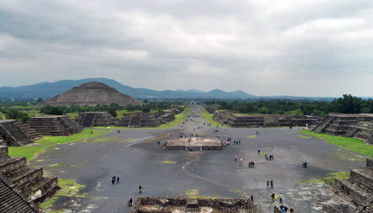 Pirâmides de Teotihuacan no México