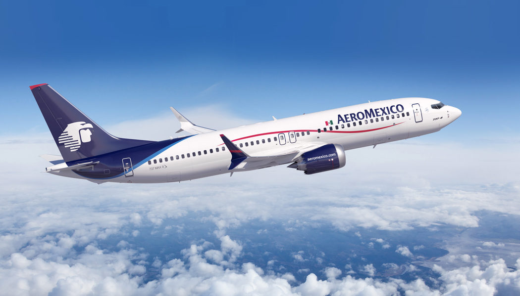 Como é voar na AeroMéxico