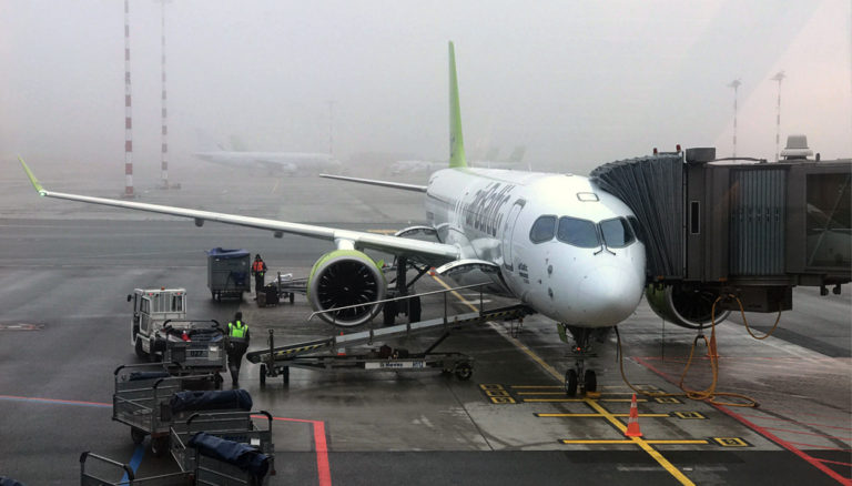 Como é voar com a Air Baltic