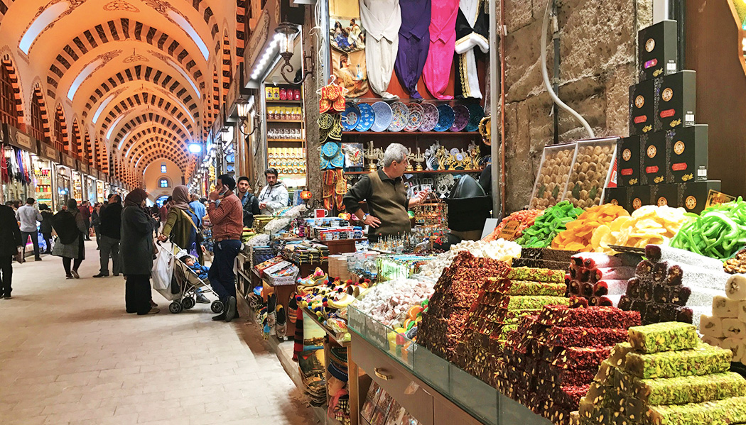 ISTAMBUL: Bazar das Especiarias ou Bazar Egípcio.