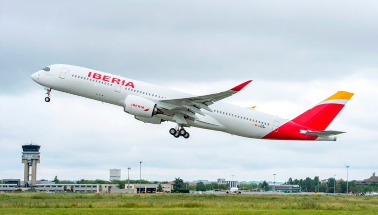 Iberia recebe seu primeiro Airbus A350