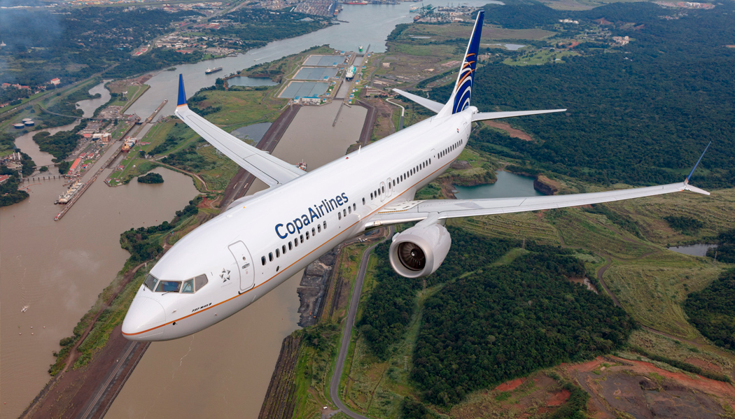 Copa Airlines apresenta seu novo Boeing 737 MAX 9