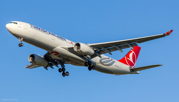 Turkish Airlines de Paris a Istambul