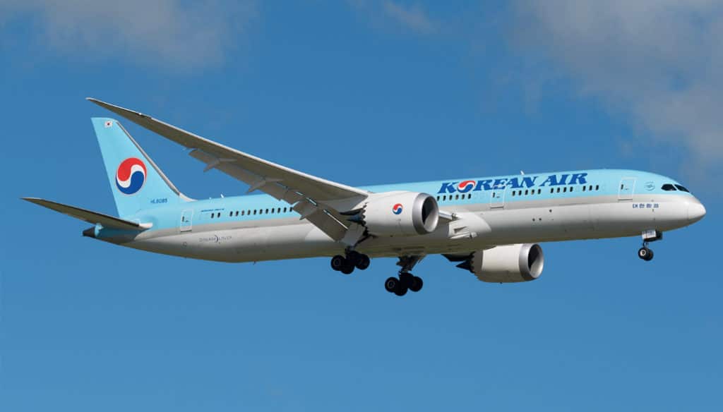 Como é voar com a Korean Air no Boeing 787