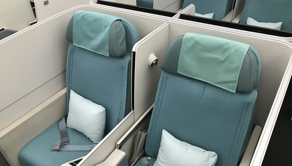 Como é voar com a Korean Air no Boeing 787