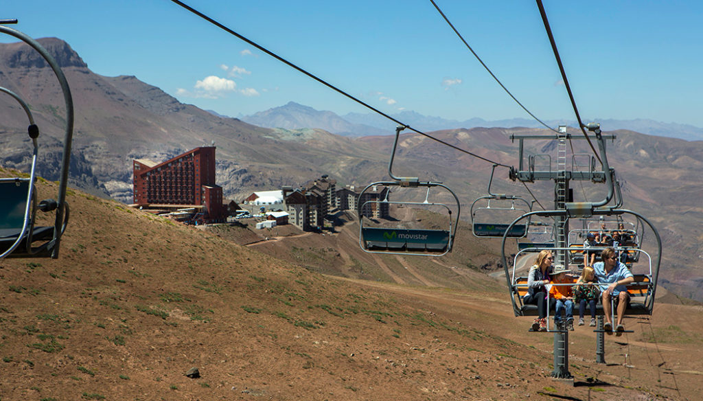 Valle Nevado no Verão