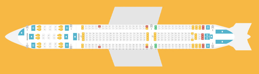 Como é voar na classe econômica da Qatar no Airbus A330