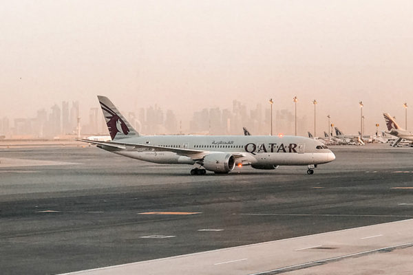 conexão em Doha no Qatar