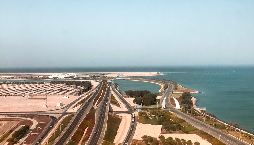 conexão em Doha no Qatar