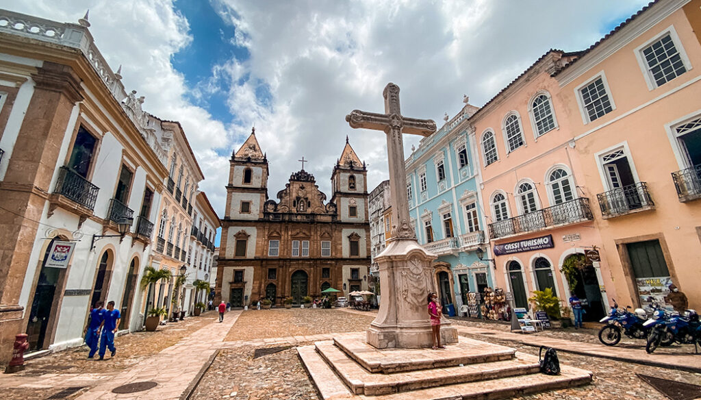 Roteiro no centro histórico de Salvador