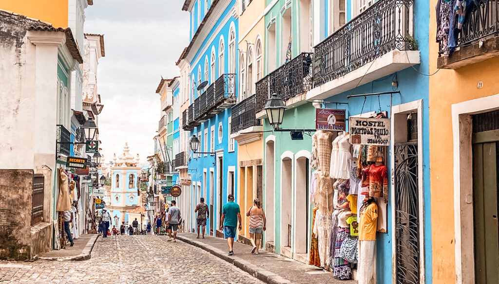 Roteiro no centro histórico de Salvador