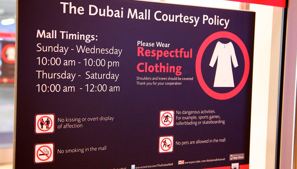 Como se vestir em Dubai