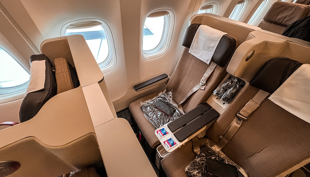 Como é voar na nova Premium Economy da SWISS