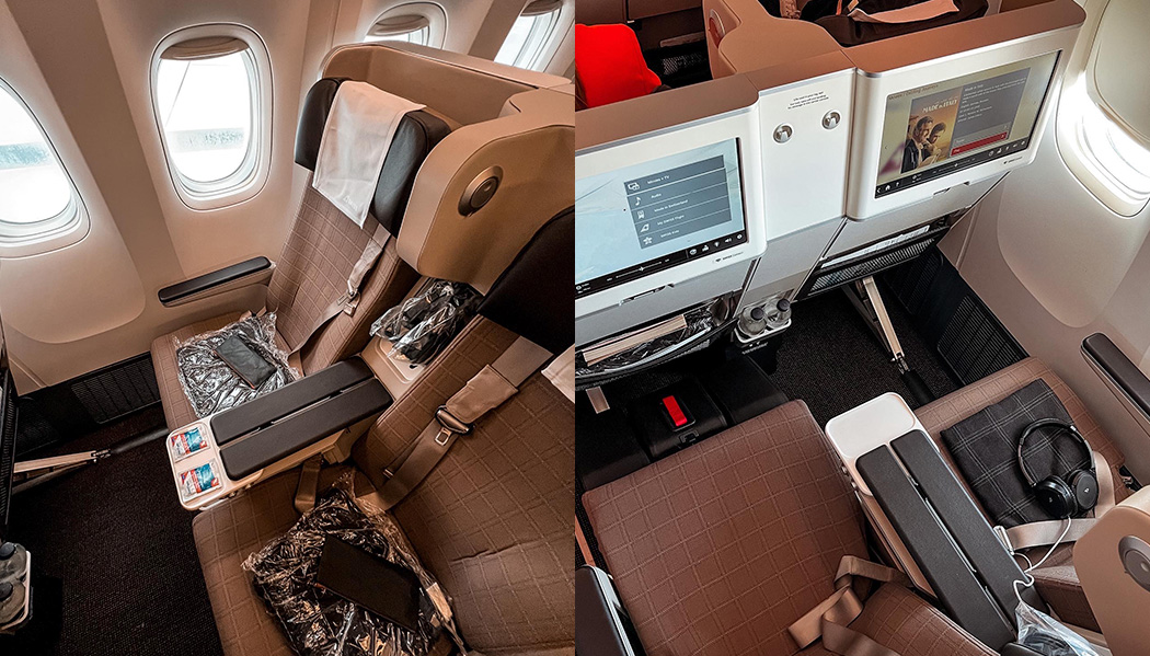 Como é voar na nova Premium Economy da SWISS