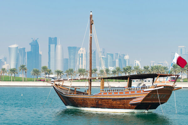 Passeio de barco em Doha
