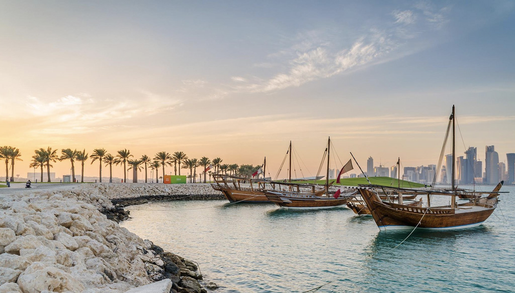 Passeio de barco em Doha