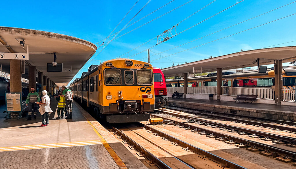 como comprar passagens de trem em Portugal 