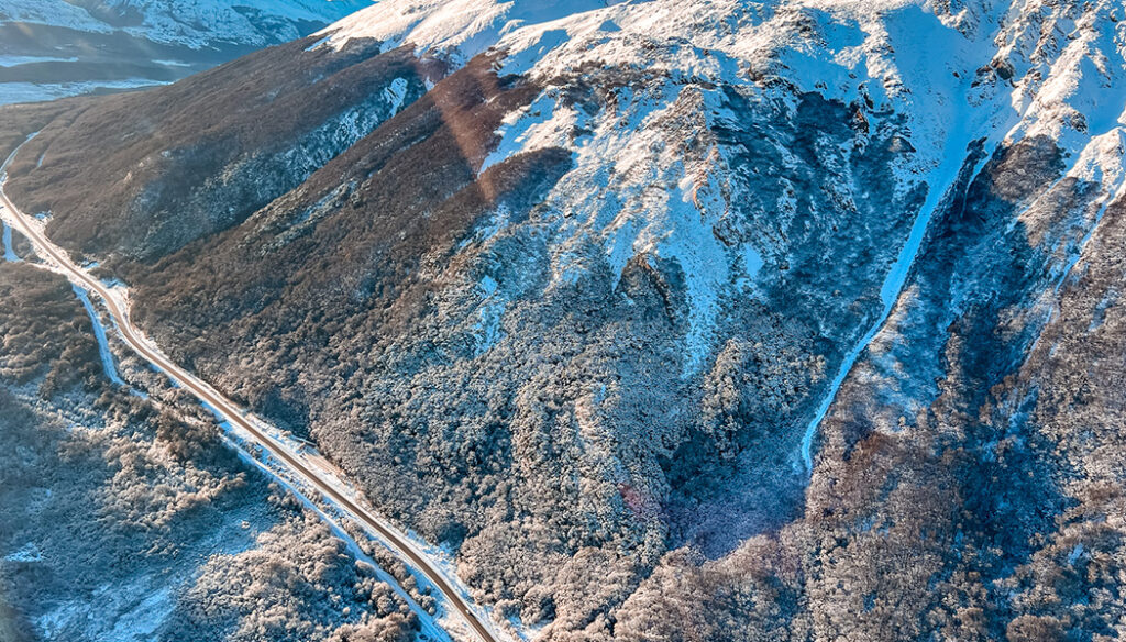 Passeio de helicóptero em Ushuaia