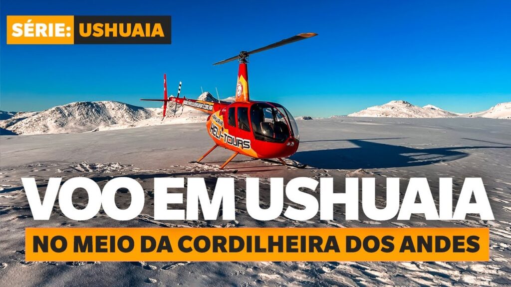 Passeio de helicóptero em Ushuaia