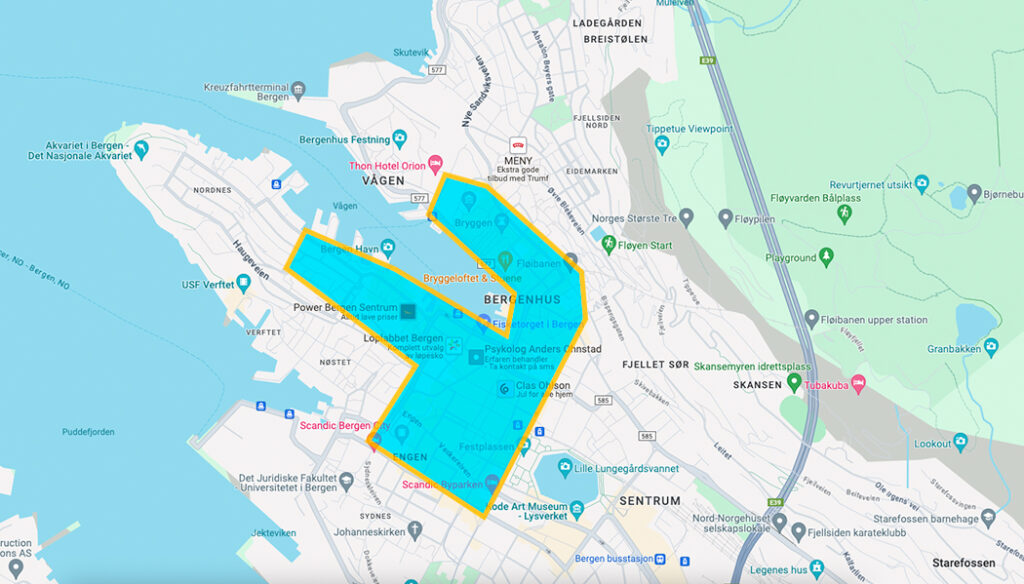 Onde ficar em Bergen na Noruega