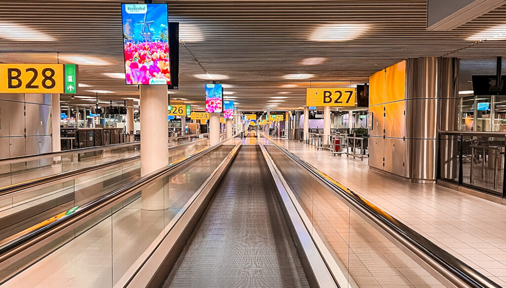 Conexão em Amsterdam