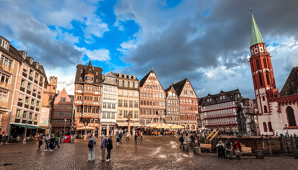 o que fazer em Frankfurt em uma conexão