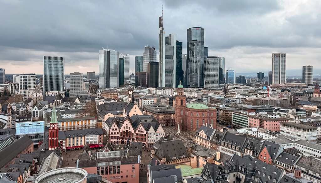 o que fazer em Frankfurt em uma conexão